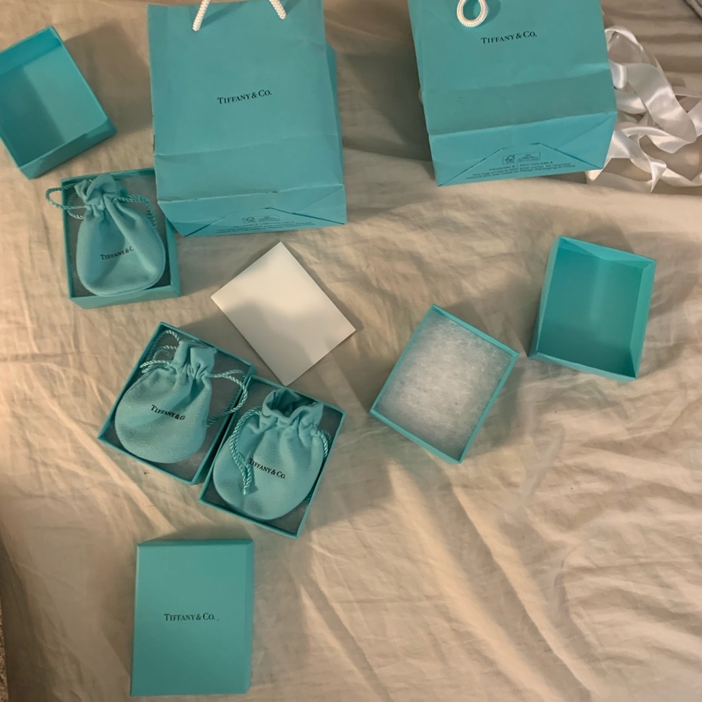 Tiffany & Co. Gift Boxes, bags, dust bags